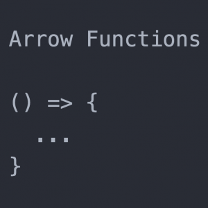 arrow functions